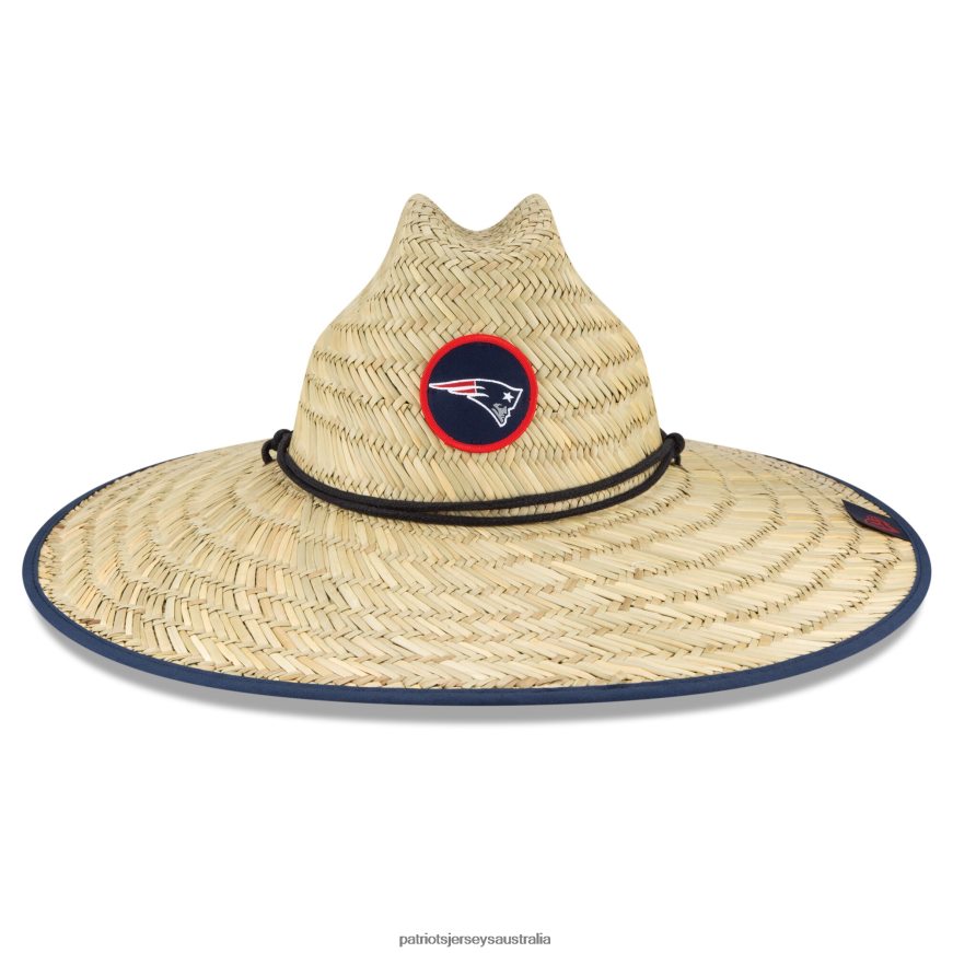 Men New Era Natural NFL Training Camp Official Straw Lifeguard Hat ZZ06V2234 Patriots Jersey Accessories