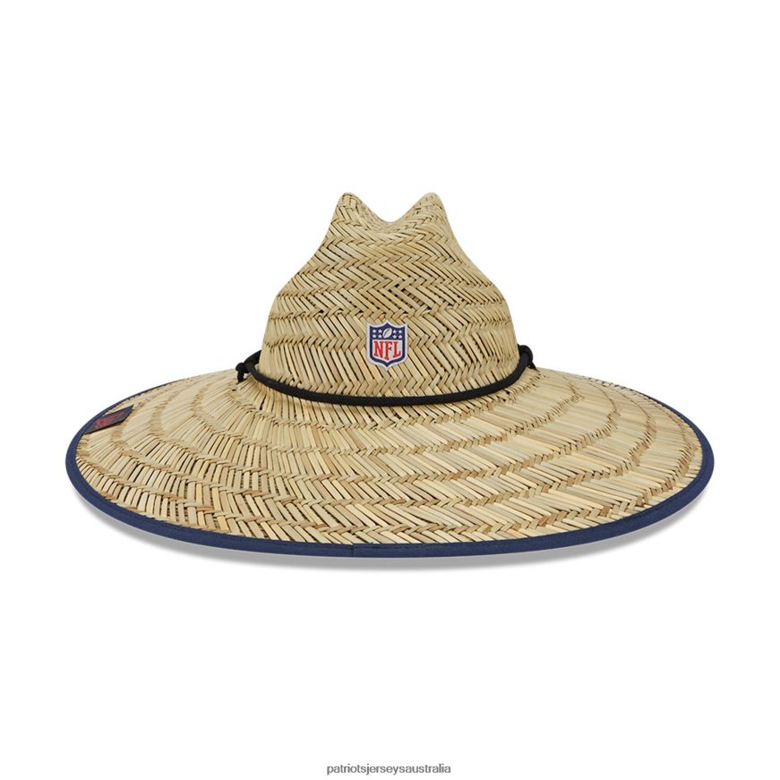 Men New Era Natural NFL Training Camp Official Straw Lifeguard Hat ZZ06V2234 Patriots Jersey Accessories