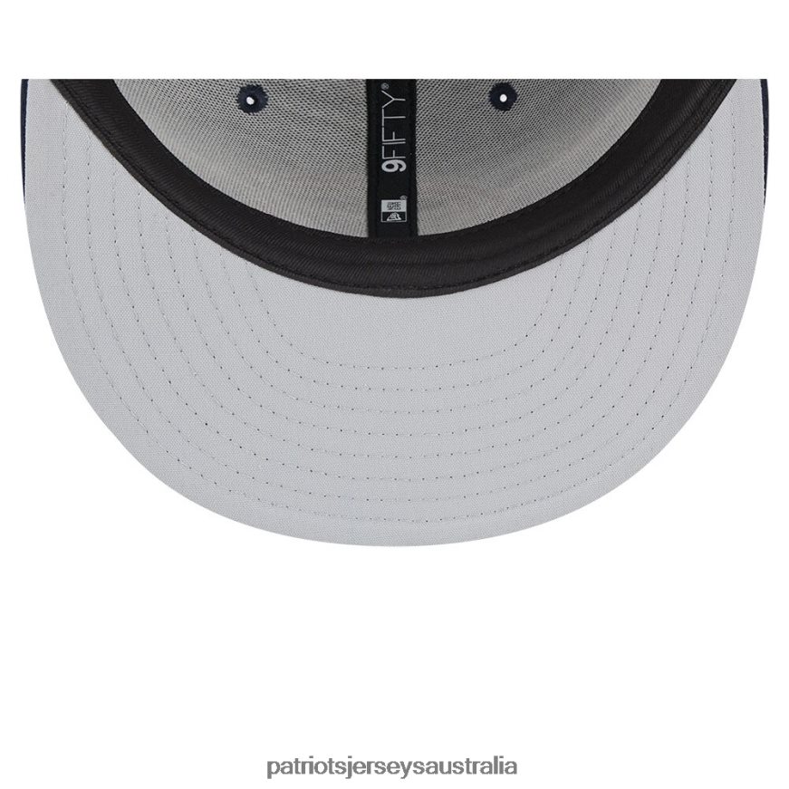 Men New Era Navy 2023 NFL Training Camp 9FIFTY Snapback Hat ZZ06V2220 Patriots Jersey Accessories