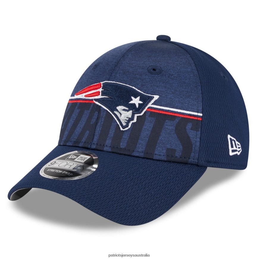 Men New Era Navy 2023 NFL Training Camp 9FORTY Adjustable Hat ZZ06V2197 Patriots Jersey Accessories