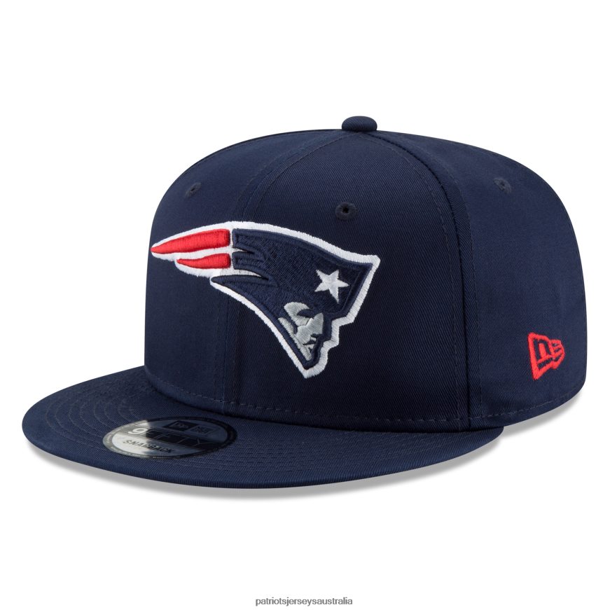 Men New Era Navy Basic 9FIFTY Adjustable Snapback Hat ZZ06V2233 Patriots Jersey Accessories