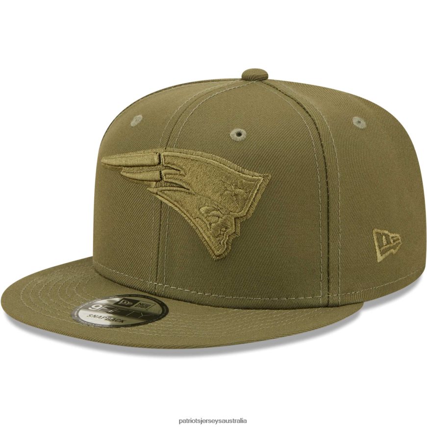 Men New Era Olive Color Pack 9FIFTY Snapback Hat ZZ06V2321 Patriots Jersey Accessories