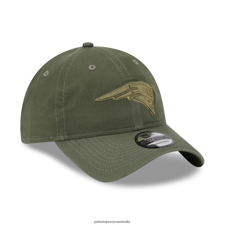 Men New Era Olive Core Classic 2.0 Tonal 9TWENTY Adjustable Hat ZZ06V2266 Patriots Jersey Accessories