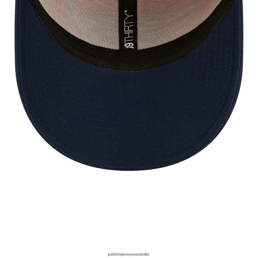 Men New Era Red/Navy 2022 Sideline 39THIRTY Flex Hat ZZ06V2392 Patriots Jersey Accessories