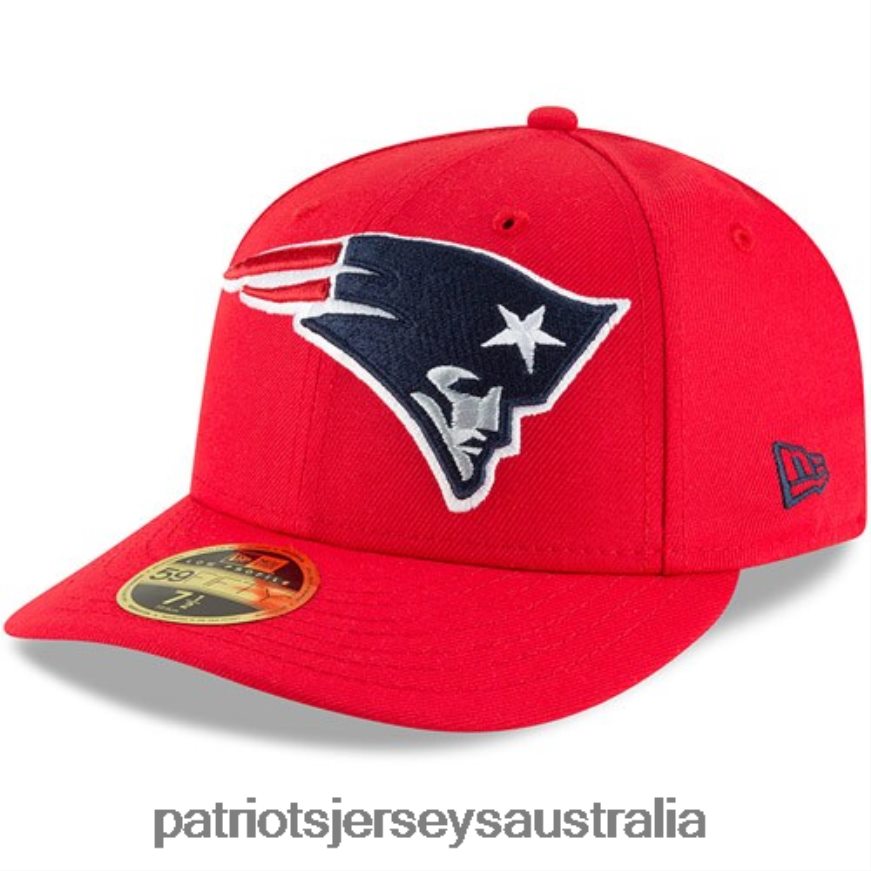 Men New Era Red Omaha Low Profile 59FIFTY Fitted Hat ZZ06V2261 Patriots Jersey Accessories