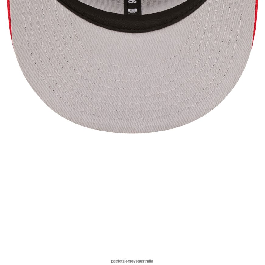 Men New Era Royal/Red Team Script 9FIFTY Snapback Hat ZZ06V2208 Patriots Jersey Accessories