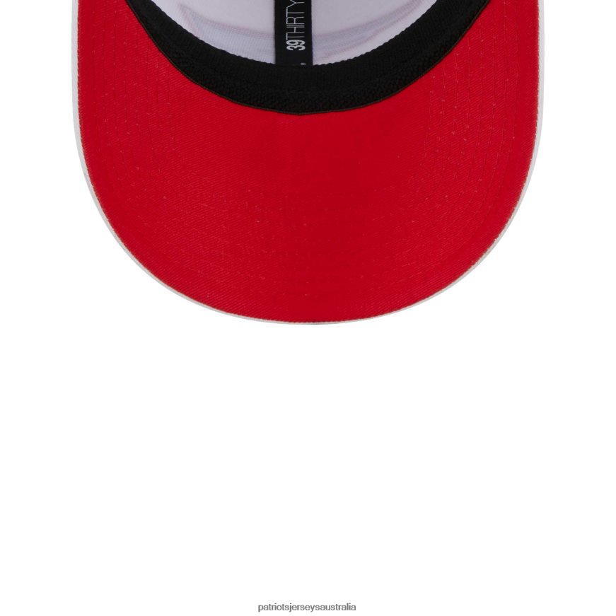 Men New Era White Neo 39THIRTY Flex Hat ZZ06V2124 Patriots Jersey Accessories