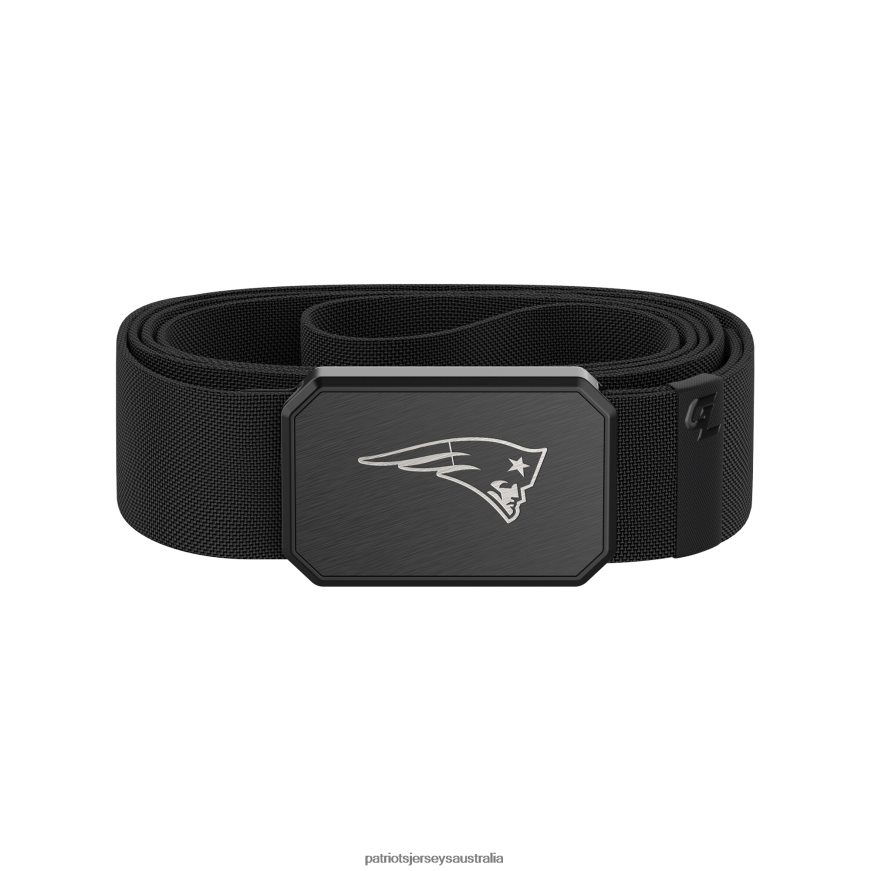 Men Groove Life Black Engraved Belt ZZ06V243 Patriots Jersey Accessories