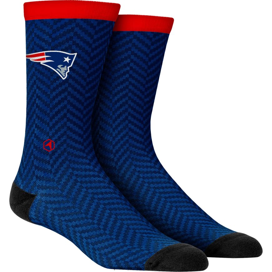 Men Rock Em Socks Herringbone Dress Socks ZZ06V213 Patriots Jersey Accessories
