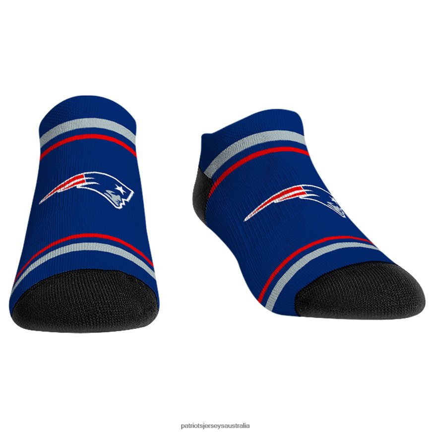 Men Rock Em Socks Logo Lines Ankle Socks ZZ06V233 Patriots Jersey Accessories