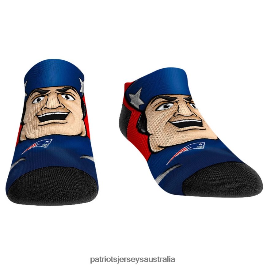 Men Rock Em Socks Mascot Ankle Socks ZZ06V255 Patriots Jersey Accessories