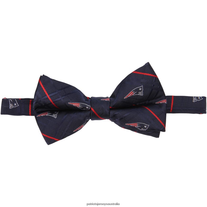 Men Navy Oxford Bow Tie ZZ06V248 Patriots Jersey Accessories