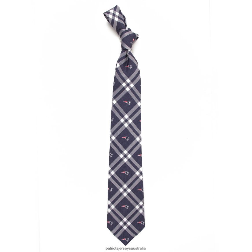 Men Navy Rhodes Tie ZZ06V220 Patriots Jersey Accessories
