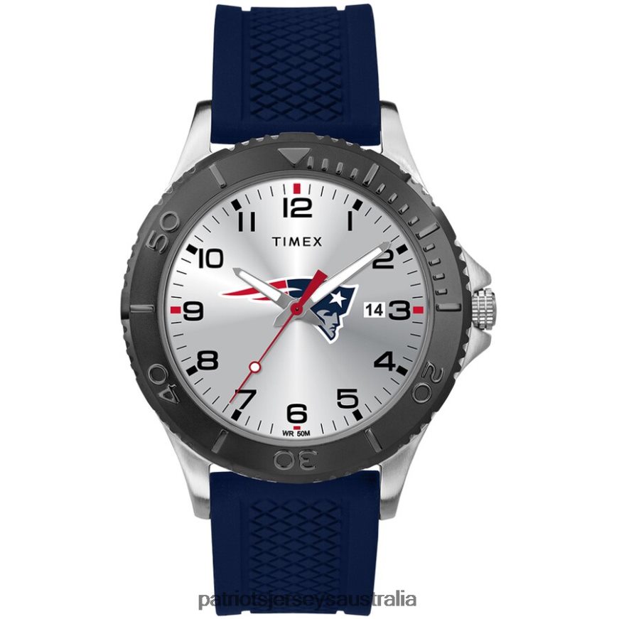 Men Timex Gamer Watch ZZ06V236 Patriots Jersey Accessories