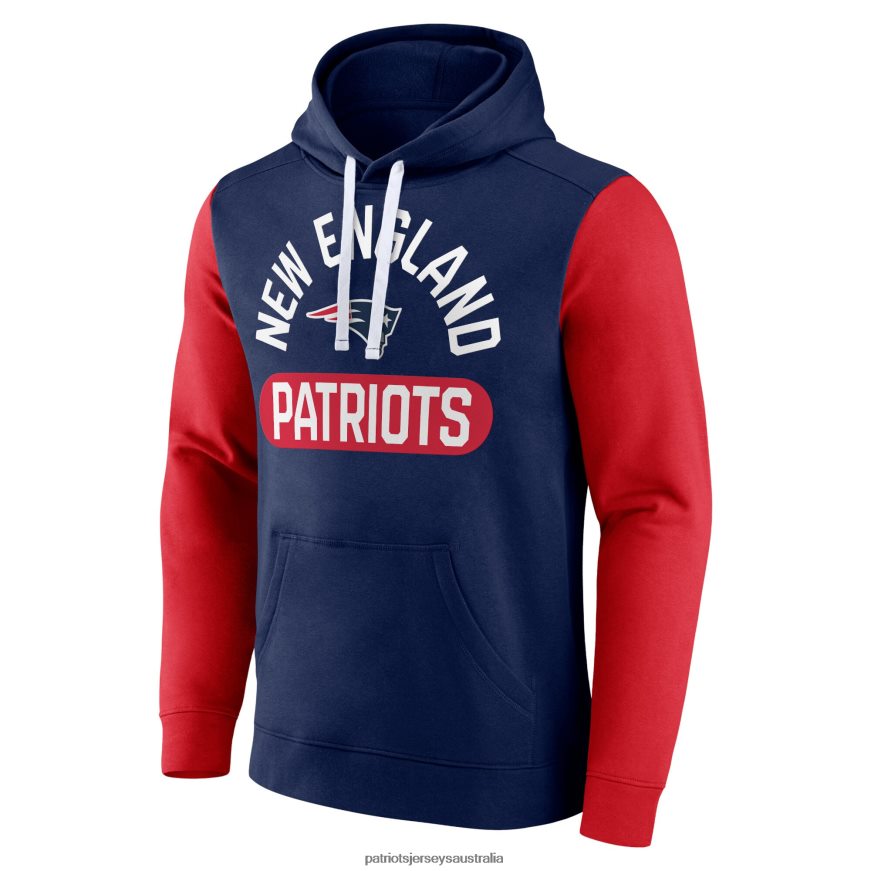 Men Fanatics Branded Navy Extra Point Pullover Hoodie ZZ06V2508 Patriots Jersey Clothing