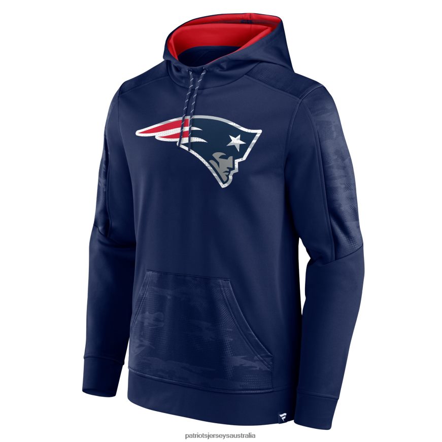 Men Fanatics Branded Navy On The Ball Pullover Hoodie ZZ06V2593 Patriots Jersey Clothing
