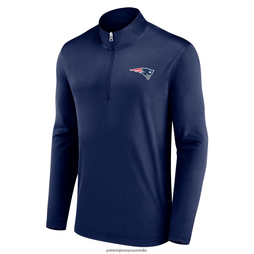 Men Fanatics Branded Navy Underdog Quarter-Zip Jacket ZZ06V2506 Patriots Jersey Clothing