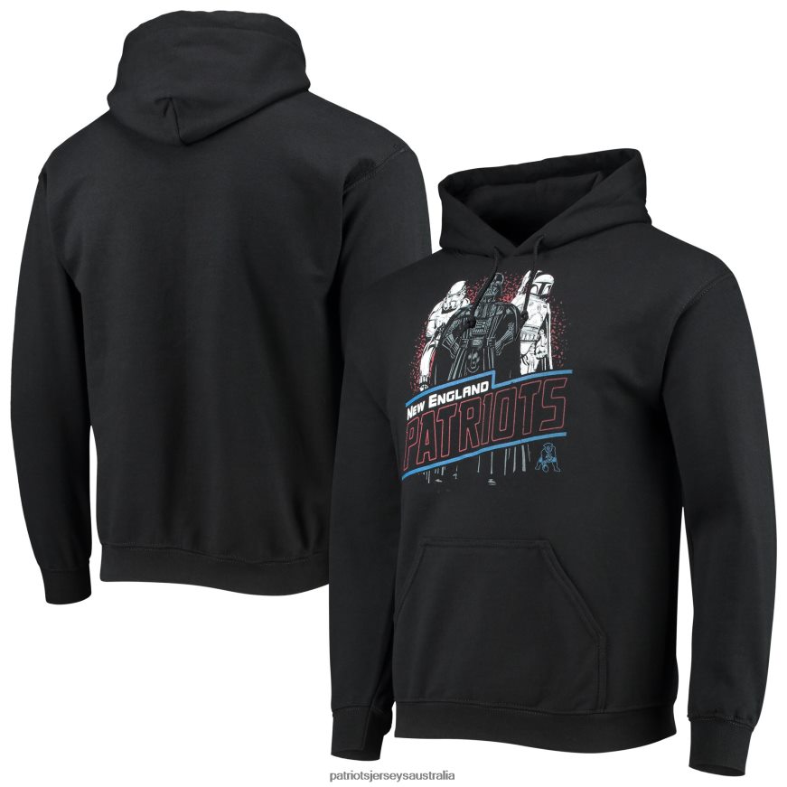 Men Junk Food Black Star Wars Empire Pullover Hoodie ZZ06V2579 Patriots Jersey Clothing