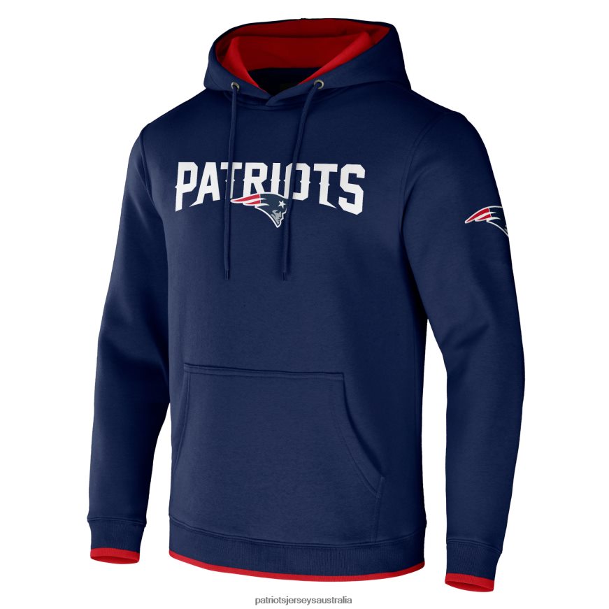 Men NFL x Darius Rucker Collection by Fanatics Navy Pullover Hoodie ZZ06V2599 Patriots Jersey Clothing