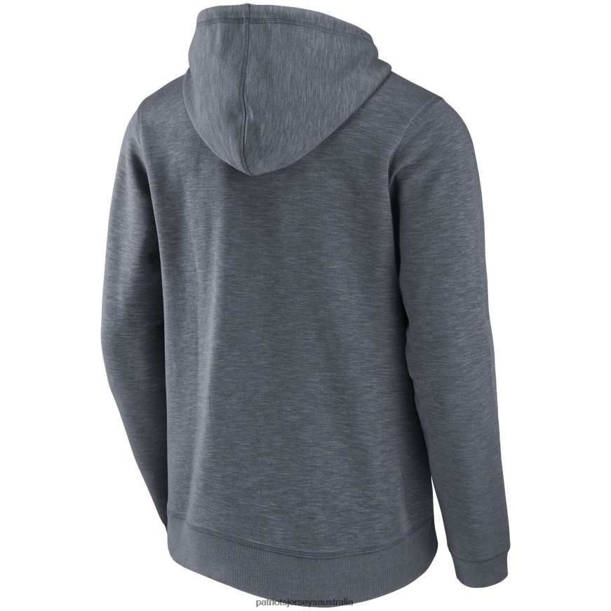 Men NFL x Darius Rucker Collection by Fanatics Navy Slub Full-Zip Hoodie ZZ06V2602 Patriots Jersey Clothing