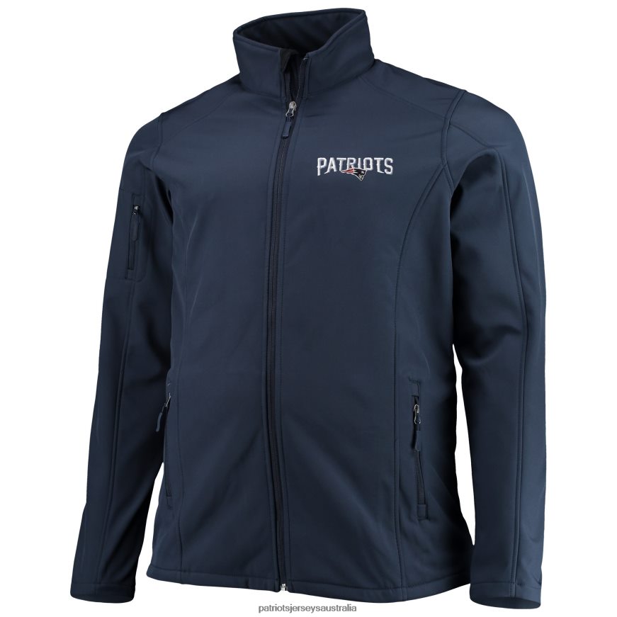 Men Dunbrooke Navy Big & Tall Sonoma Softshell Full-Zip Jacket ZZ06V22094 Patriots Jersey Clothing