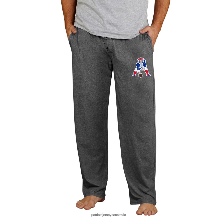 Men Concepts Sport Charcoal Retro Quest Knit Pants ZZ06V21247 Patriots Jersey Clothing
