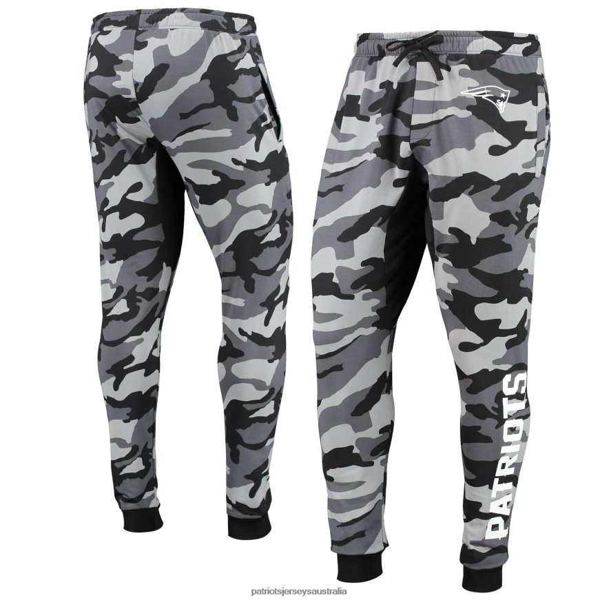 Men FOCO Black Camo Jogger Pants ZZ06V21258 Patriots Jersey Clothing