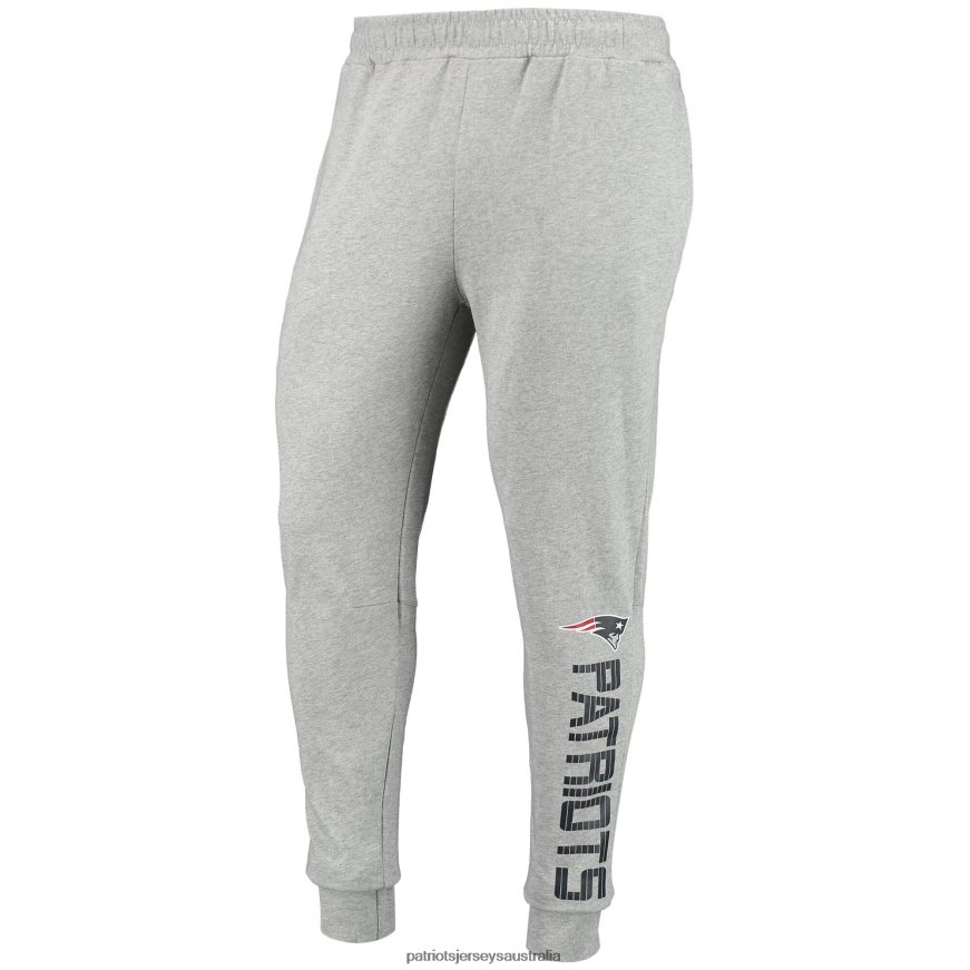 Men MSX by Michael Strahan Heathered Gray Jogger Pants ZZ06V21260 Patriots Jersey Clothing