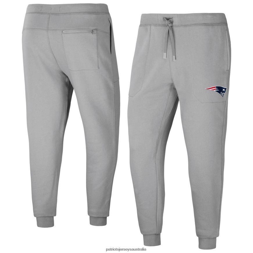 Men NFL x Darius Rucker Collection by Fanatics Gray Fleece Jogger Pants ZZ06V21250 Patriots Jersey Clothing