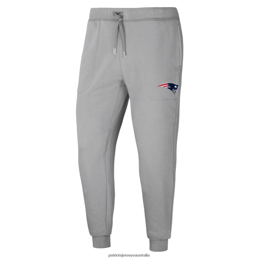 Men NFL x Darius Rucker Collection by Fanatics Gray Fleece Jogger Pants ZZ06V21250 Patriots Jersey Clothing