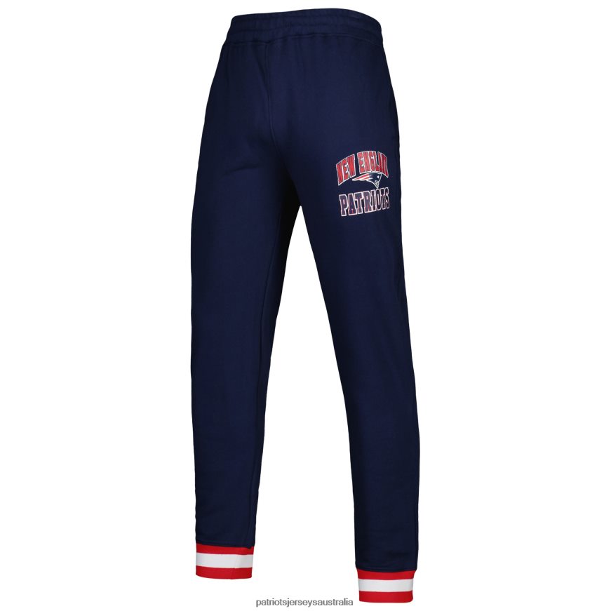 Men Starter Navy Blitz Fleece Jogger Pants ZZ06V21264 Patriots Jersey Clothing