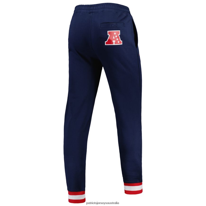 Men Starter Navy Blitz Fleece Jogger Pants ZZ06V21264 Patriots Jersey Clothing