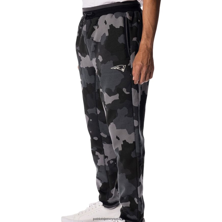 Men Unisex The Wild Collective Black Camo Jogger Pants ZZ06V21253 Patriots Jersey Clothing