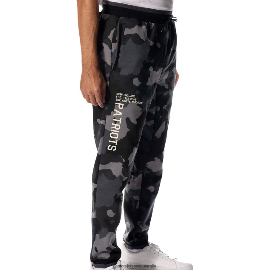 Men Unisex The Wild Collective Black Camo Jogger Pants ZZ06V21253 Patriots Jersey Clothing