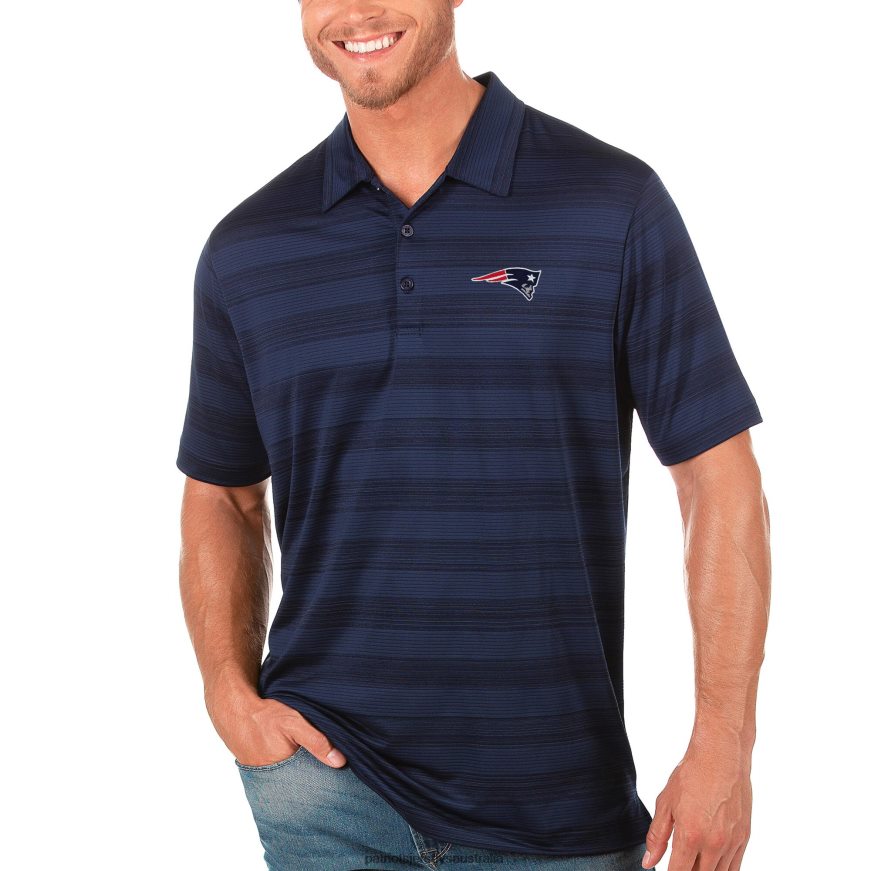 Men Antigua Navy Compass Polo ZZ06V21338 Patriots Jersey Clothing