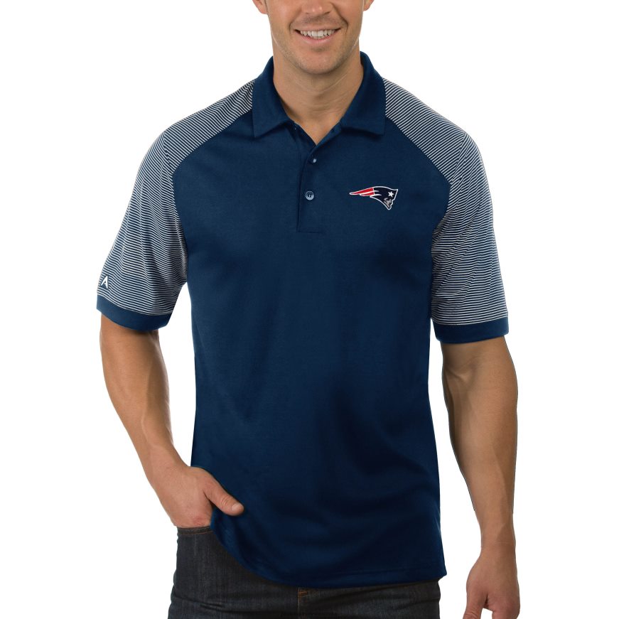 Men Antigua Navy Engage Big & Tall Polo ZZ06V21416 Patriots Jersey Clothing