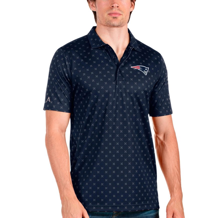 Men Antigua Navy Spark Polo ZZ06V21421 Patriots Jersey Clothing