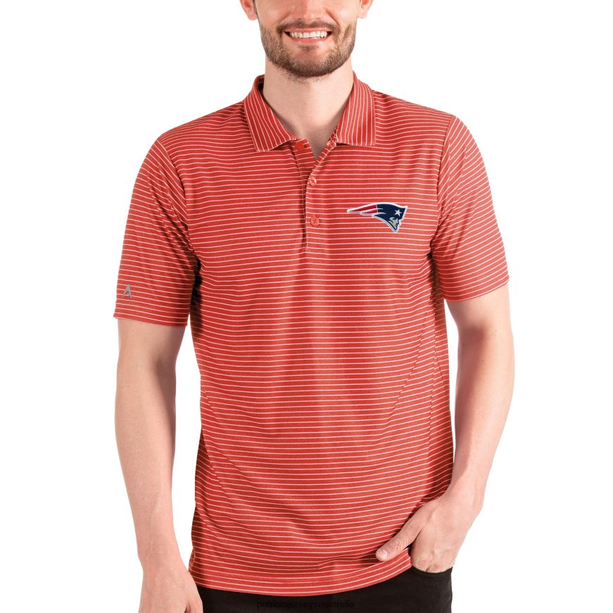 Men Antigua Red Esteem Polo ZZ06V21481 Patriots Jersey Clothing