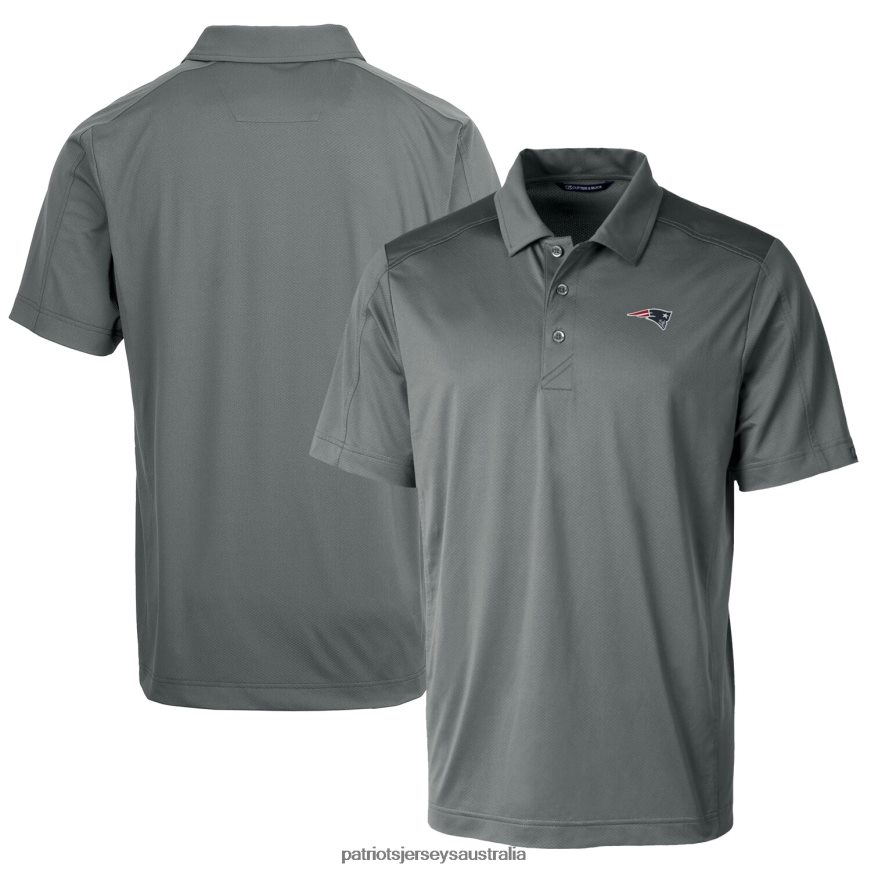 Men Cutter & Buck Steel Prospect Textured Stretch Big & Tall Polo ZZ06V21505 Patriots Jersey Clothing