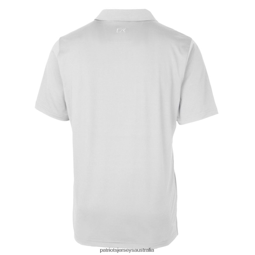 Men Cutter & Buck White Big & Tall Team Forge Stretch Polo ZZ06V21582 Patriots Jersey Clothing