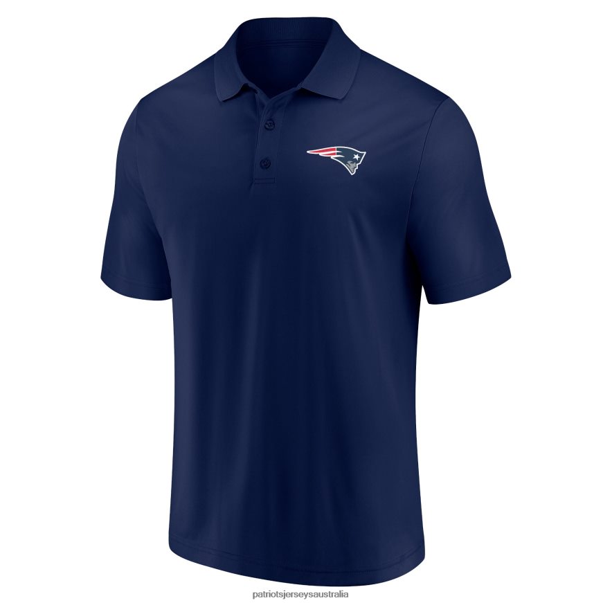Men Fanatics Branded Navy/Red Dueling Two-Pack Polo Set ZZ06V21268 Patriots Jersey Clothing