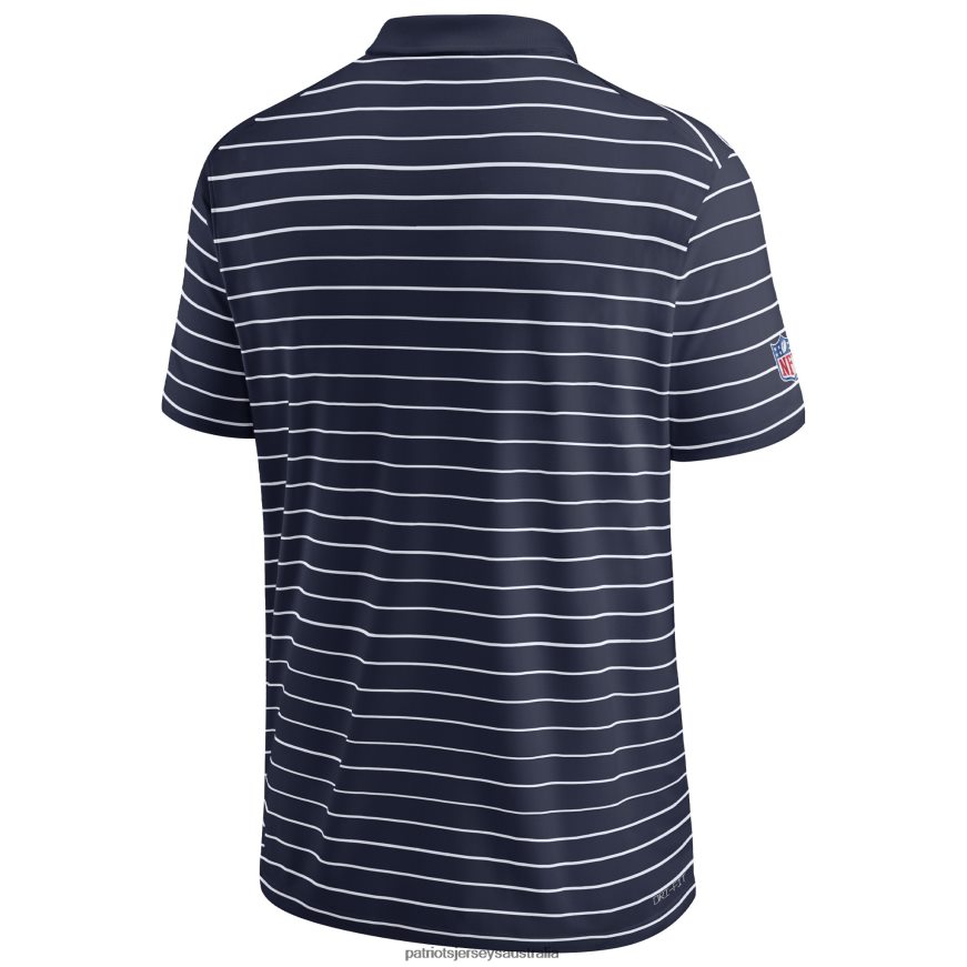 Men Nike Navy Sideline Lock Up Victory Performance Polo ZZ06V21277 Patriots Jersey Clothing