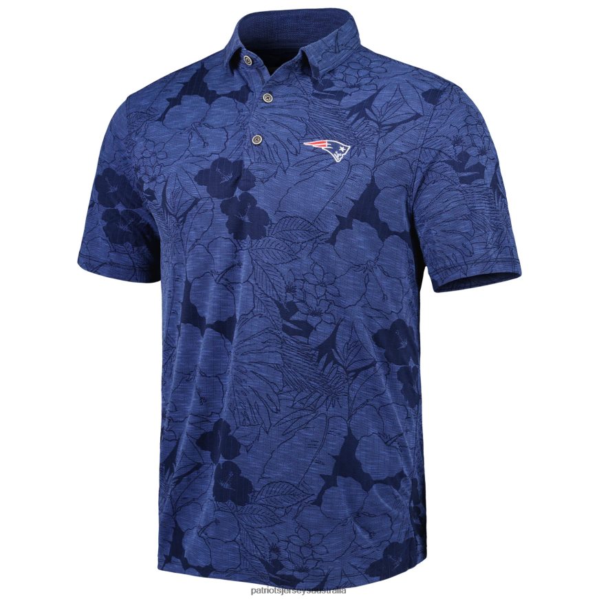 Men Tommy Bahama Navy Big & Tall Miramar Blooms Polo ZZ06V21387 Patriots Jersey Clothing
