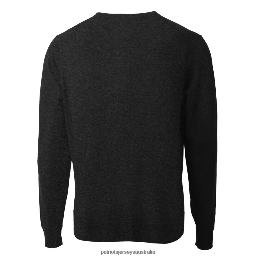 Men Cutter & Buck Black Throwback Logo Lakemont Tri-Blend V-Neck Pullover Sweater ZZ06V21648 Patriots Jersey Clothing