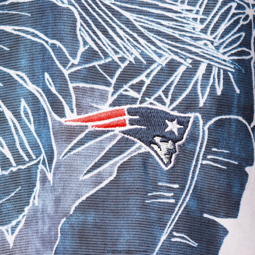 Men Tommy Bahama Navy Coconut Point Playa Floral IslandZone Button-Up Shirt ZZ06V21627 Patriots Jersey Clothing