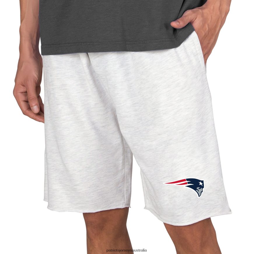 Men Concepts Sport Oatmeal Mainstream Terry Shorts ZZ06V21736 Patriots Jersey Clothing