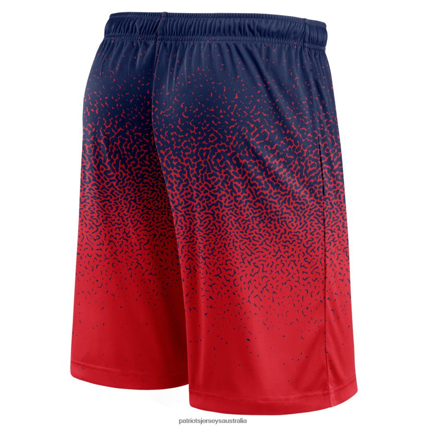 Men Fanatics Branded Navy/Red Ombre Shorts ZZ06V21705 Patriots Jersey Clothing