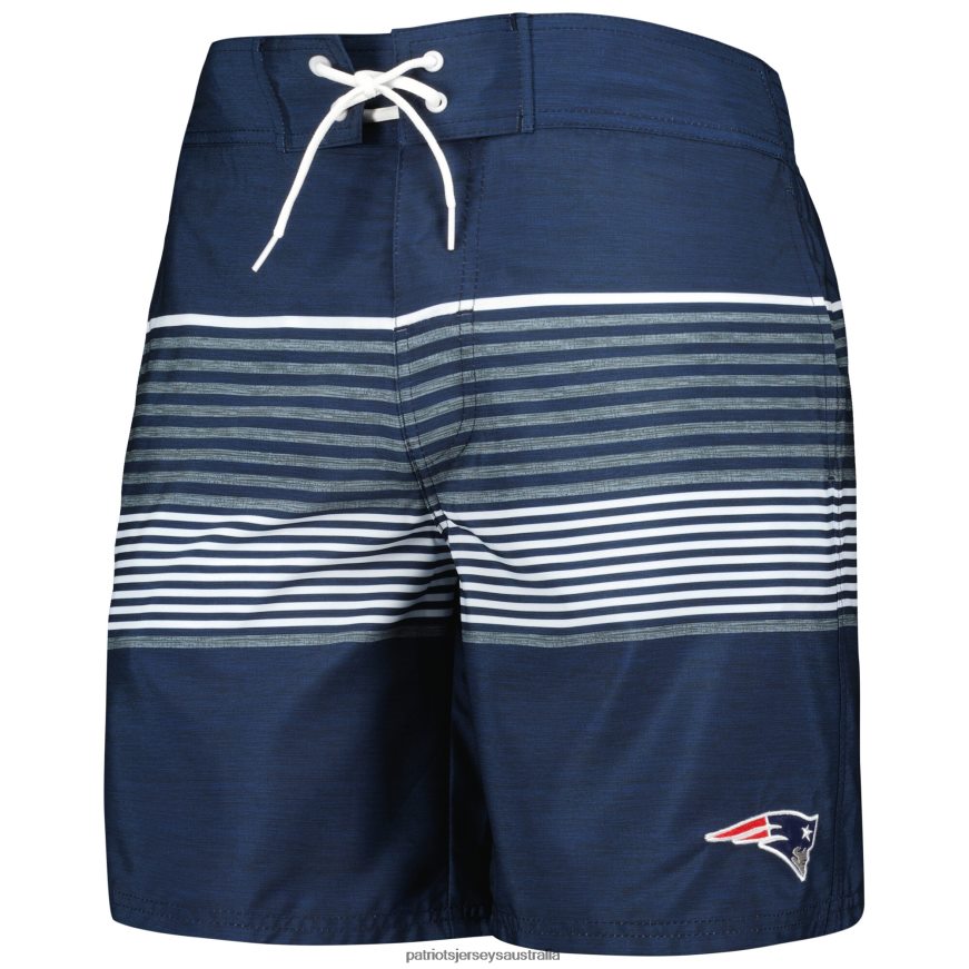 Men G-III Sports by Carl Banks Navy Coastline Volley Swim Shorts ZZ06V21707 Patriots Jersey Clothing