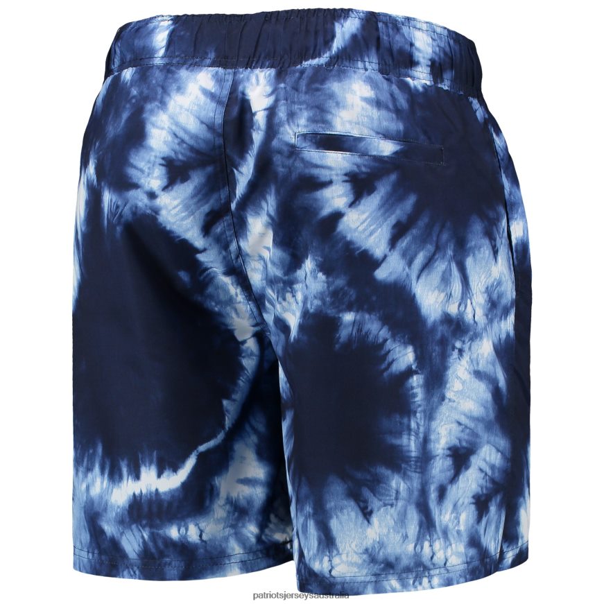 Men G-III Sports by Carl Banks Navy Splash Volley Swim Shorts ZZ06V21737 Patriots Jersey Clothing