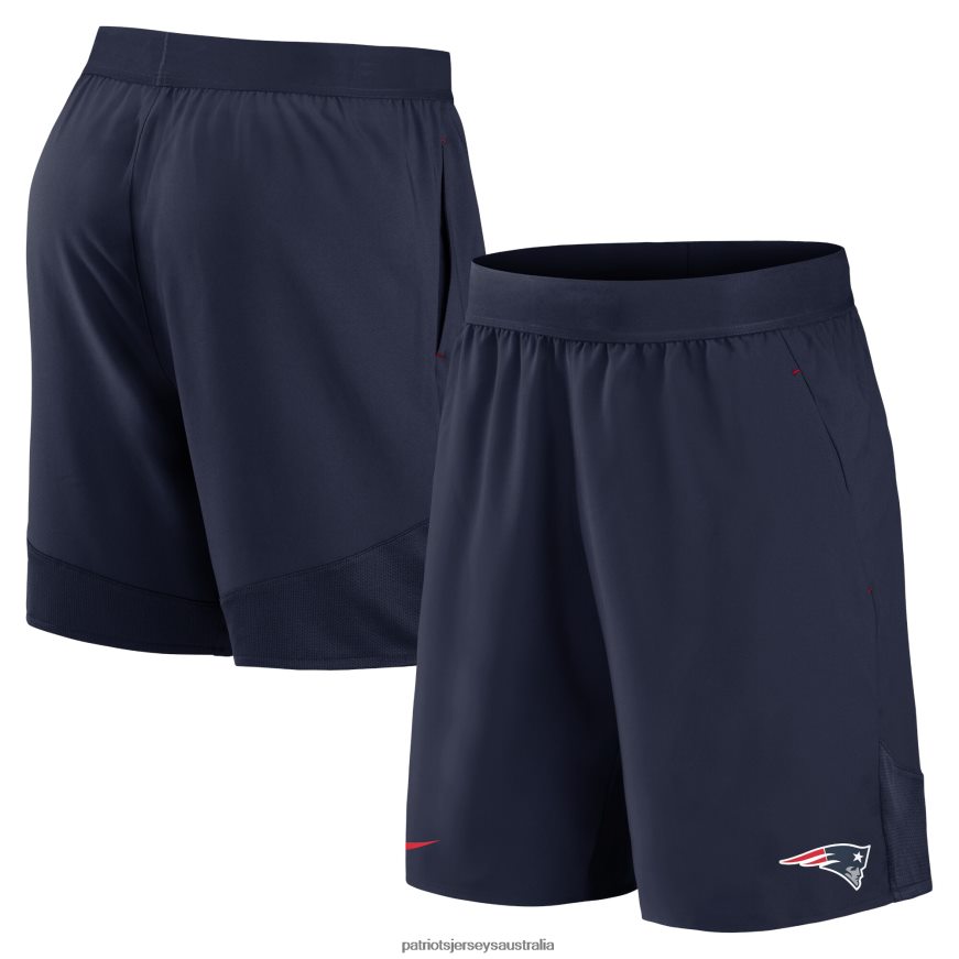 Men Nike Navy Stretch Woven Shorts ZZ06V21691 Patriots Jersey Clothing